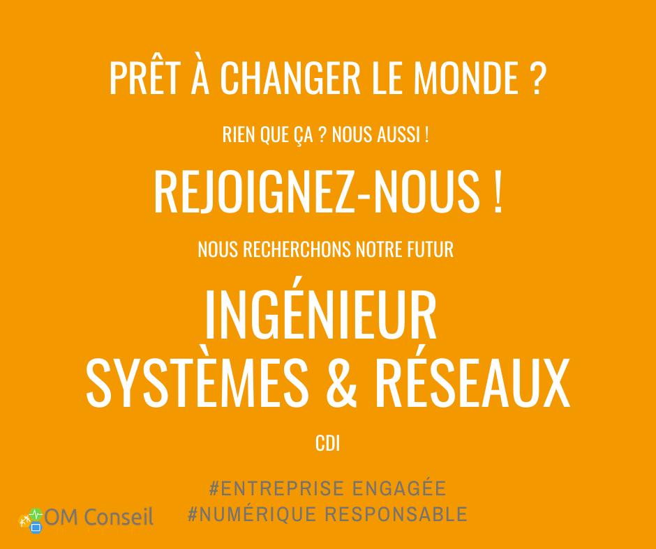 Ingé Admin Systeme & réseau