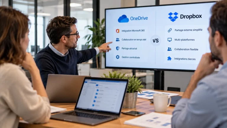 OneDrive vs Dropbox : quelles différences pour une entreprise ?