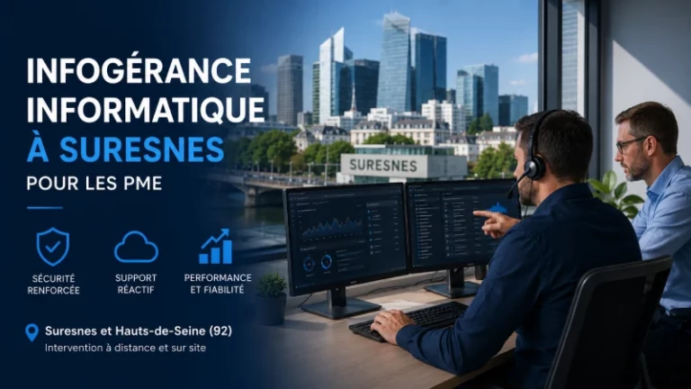 Infogérance informatique à Suresnes pour les PME