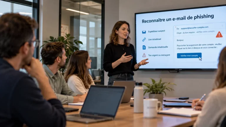 Sensibilisation cybersécurité en entreprise : comment former efficacement les collaborateurs