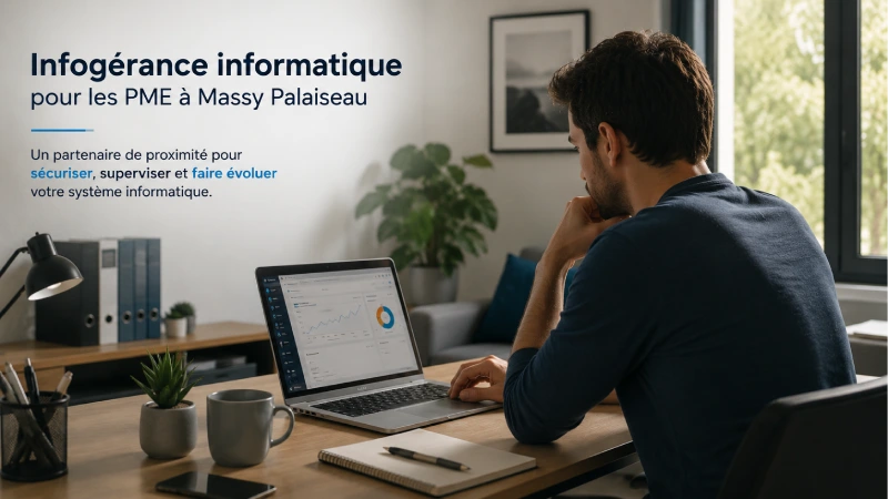 Infogérance informatique pour les PME à Massy et Palaiseau