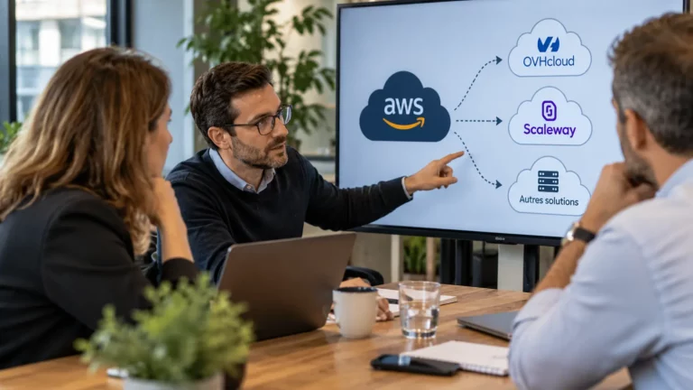 Réunion stratégique sur le cloud multi-fournisseurs