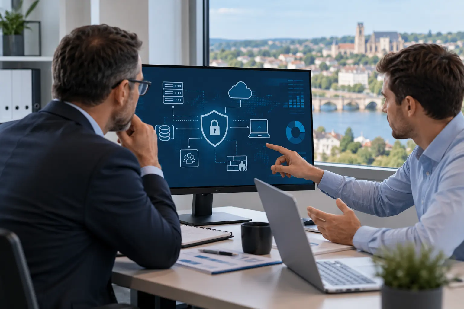 Cybersécurité à Mantes-la-Jolie : un service adapté à votre PME